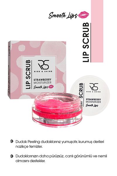 Rise & Shine Lip Scrub Strawberry