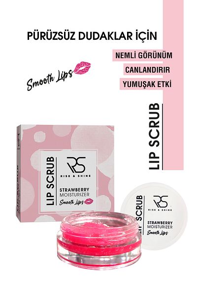 Rise & Shine Lip Scrub Strawberry