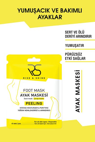 Rise & Shine Exfoliating Foot Mask