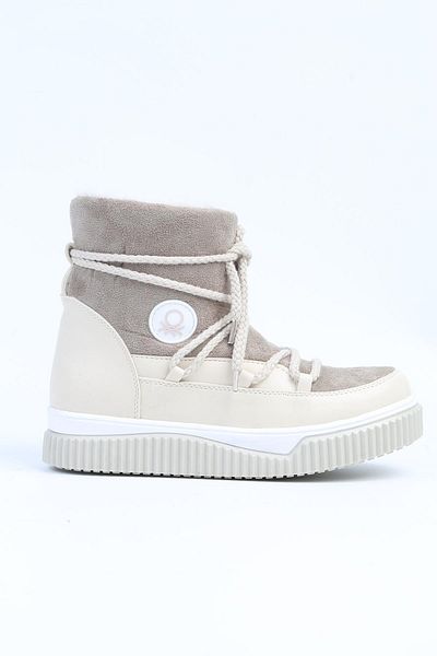 Benetton ® |   BN-50041 - 3256 Μπεζ - Γυναικείες Μπότες