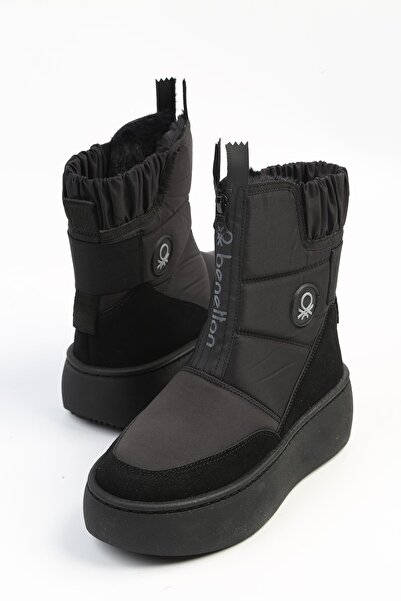 Benetton ® | BN-50068 - 3695 Siyah - Kadın Bot