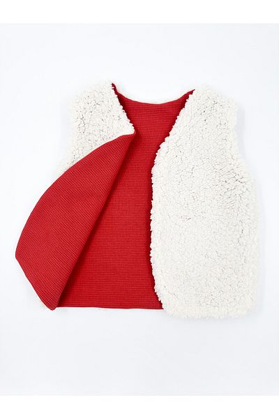 minial COTTON DOUBLE SIDED CHILDREN'S VEST