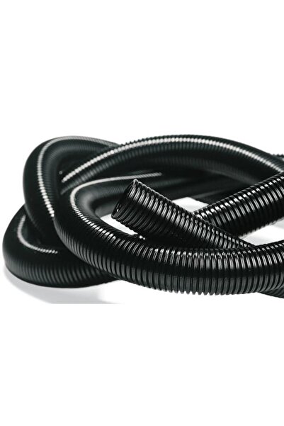 Mutlusan 20 Ø Plastik Spiral Boru Siyah Meks Serisi 100 Metre