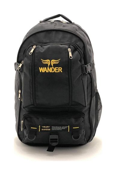 Wander Travel Trip Training Semi-Mountainian Back Μαύρο Semi-Mountainian