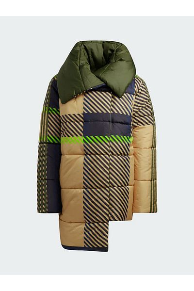 adidas Beyonce Ivy Park Halls Of Ivy Reversible Asymmetrical Puffer Jacket HE3749