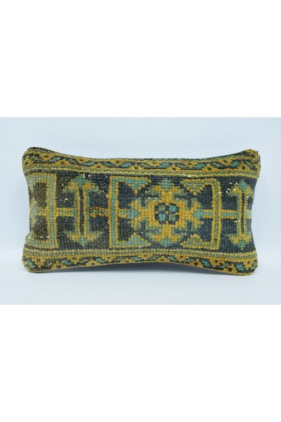 Kayra Export Kırlent, Antik Yastıklar, 20 X 40 Cm Mavi Kırlent, Tasarım Yastı...