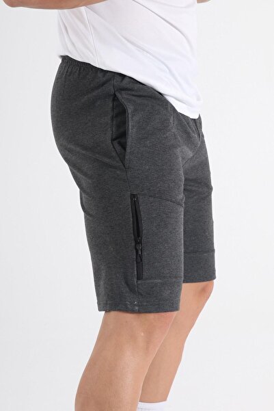 Diadora Akron Kamp Şortu Pamuklu Antrasit