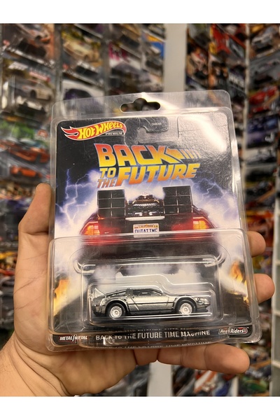 HOT WHEELS Back To The Future Tıme Machıne 1.64 Premıum