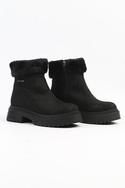 Pierre Cardin ® |   PC-52415-3076 Μαύρα - Γυναικεία Μποτάκια