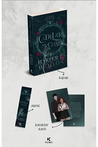 Pukka yayınları CADILAR MECLİSİ KARTON KAPAK-HARPER L.WOODS