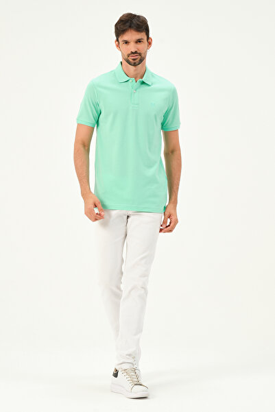 MSW Classic Cotton Regular Comfort Men's Polo Collar T-Shirt