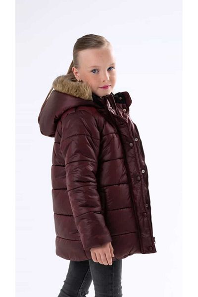 Verscon Fleece Hooded Girl's Coat
