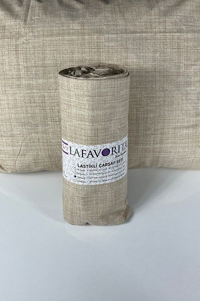 Lafavorita ملاءة واحدة جاهزة + 1 كيس وسادة