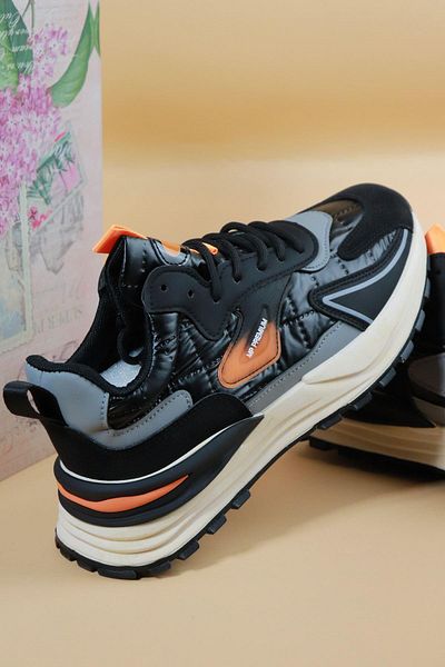 M.P. MP - 232-1235 Black Pantofi sport importați pentru bărbați