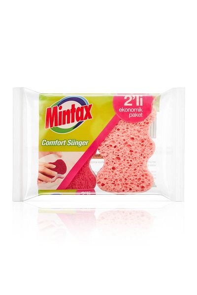 Mintax Comfort Sponge Corrugated 2 Pack