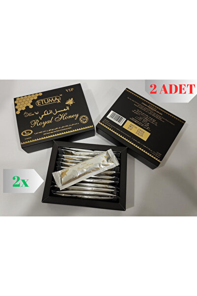 Vip 2 Adet Royal Honey Etumax 12x12 G Bitkisel Ballı Macun