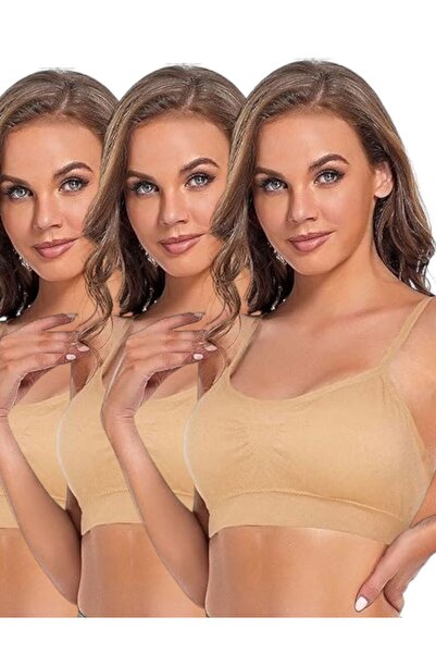 Tezzgelsin Жіночий бюстгальтер на тонких бретельках з вкладишами, 3 шт.