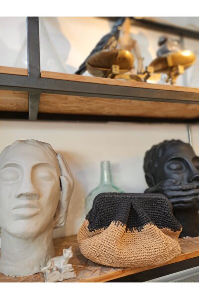 Ars El Yapımı Burslu Hasır Çanta