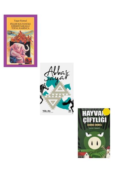 Yapı Kredi Yayınları Filler Sultanı ile Kırmızı Sakallı Topal Karınca + Yılkı Atı + Hayvan Çiftliği (3 Kitap)