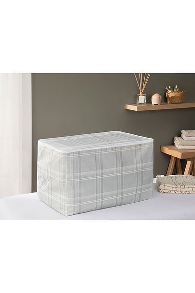 English Home Gray Striped Scrap 64X41X35 cm - 1 Piece Felt