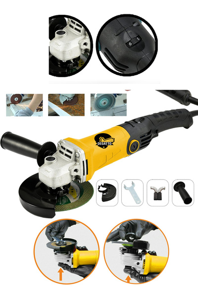 DEGATTO Alman Bakır Sargılı 4500W Devir Ayarlı Uzun Kuyruklu Taşlama Spiral M...