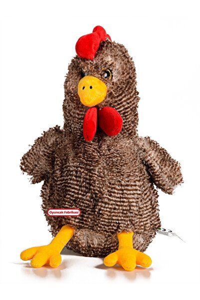 Oyuncak Fabrikası Peluş Çilli Horoz Tavuk 40 cm