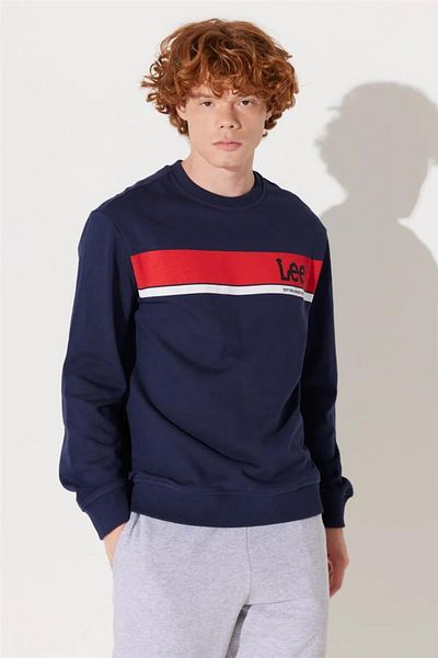 Lee L232501 410 Lacquered Men's Creepy Collar Sweatshirt