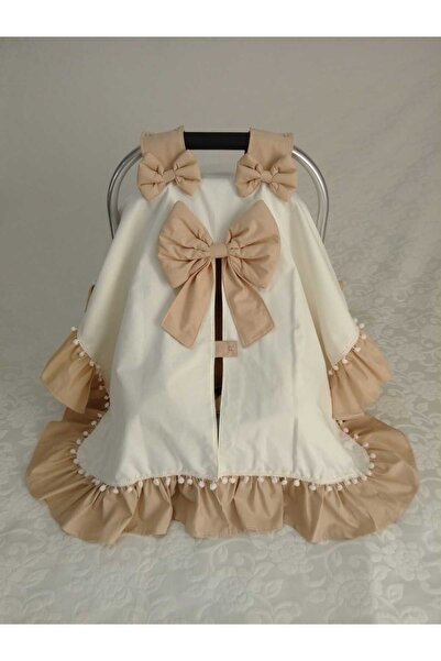 Wenaris Pitiko Baby Fırfırlı Puset örtüsü, Puset minderi, 2 parça