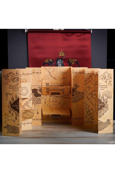 Sihir Dükkanı Marauder's Map Licensed Vellum Paper