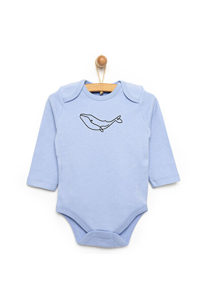 ebebek Hello Baby HelloBaby Soft Renk Fırçalı Uzun Kol Body Unisex
