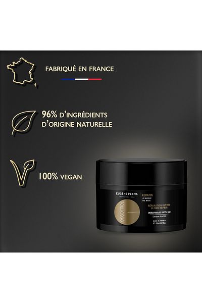 Eugene Perma Keratin Mask 150 ml - Hair Mask for Damaged Hair