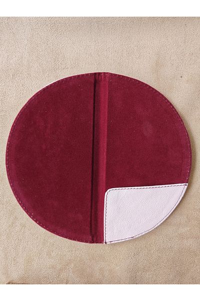 ankara menü Leather Account Receiving Notepad Box, Change Ticket, Suede, money box, account change