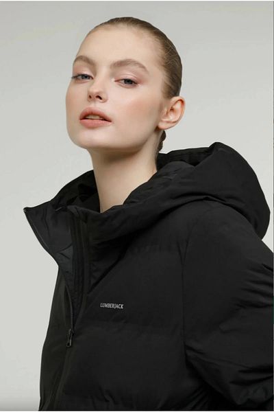 lumberjack Γυναικείο παλτό Lumbejack Jenny 2ct2002 - Μαύρο