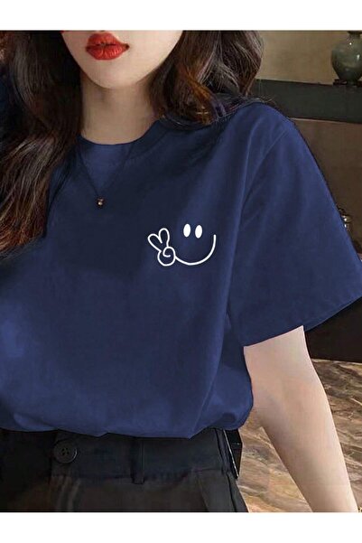 Adrift Tricou supradimensionat cu desene animate și design grafic, seria Cart...