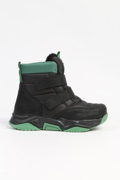 Benetton ®| BN-70000 - 3256 Black Green - Kids Boots