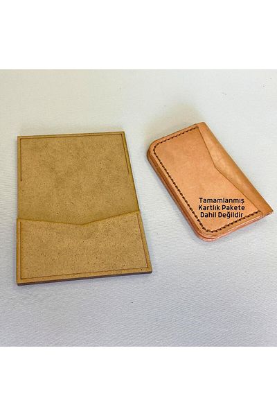 ipekbazaar ib29, Leather Hobby Wallet Card Holder Mold, 3 Piece Mold, ib029