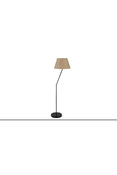 Rsylight Akrobatik Mafsallı Retro Rustik Siyah Keten Başlık Köşe Lambası Lamb...