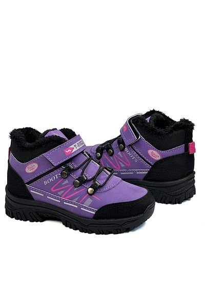 en7 Lilac Kids Boots BL03
