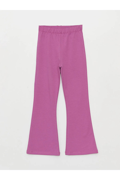 LC Waikiki Beli Lastikli Basic İspanyol Paça Kız Çocuk Tayt