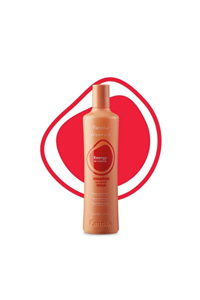 Fanola شامبو ووندر فيتامينز إنيرجي بي كومبلكس المضاد للتساقط، 350 مل