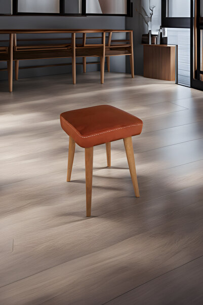 Depolife Gürgen 4 Ayaklı Tabure Puf Bank Salon Yatak Odası Mutfak Taburesi