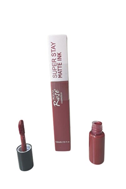 Rose Roesia Rose Likit Mat Ruj Super Stay Model Kalıcı Ruj
