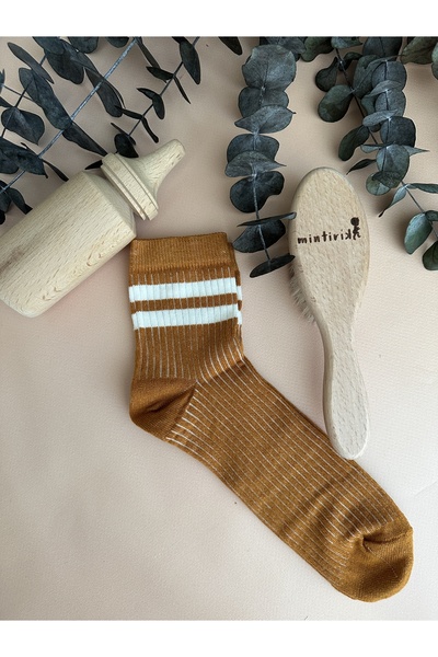 Mintirik bambu kolej çorabı