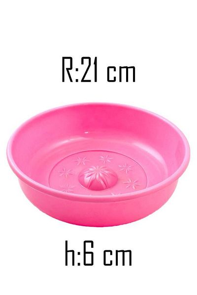 Tiesa Home Plastic 21cm Bathroom Bath Bowl