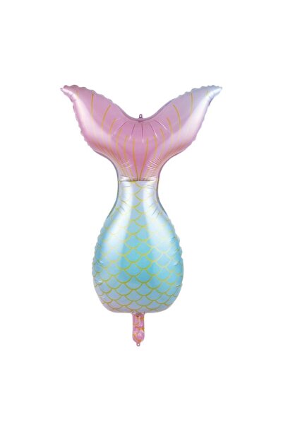 LOTUS PARTY قطعة واحدة من بالونات رقائق ذيل حورية البحر