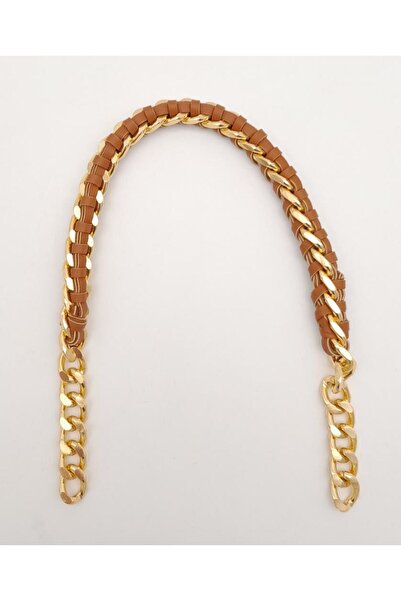 angel çanta aksesuar Angel Torba dodatak 40 cm Koža komada lanac tamnosmeđe b...