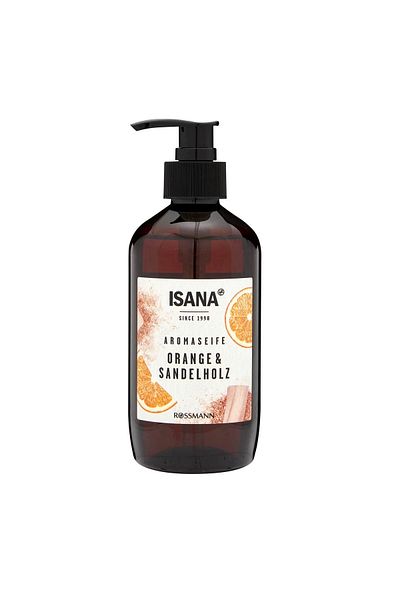 ISANA Liquid Soap Aroma Orange & Sandalwood 350 ml