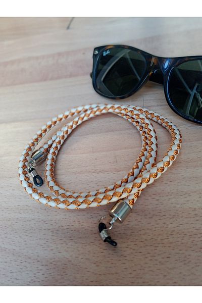 tutu tasarım alaçatı Leather Glasses Rope