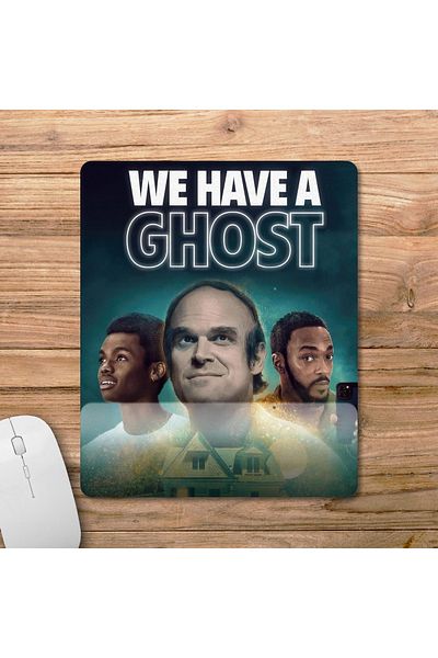 Pixxa موديل لوحة ماوس لدعم المعصم We Have a Ghost - 3