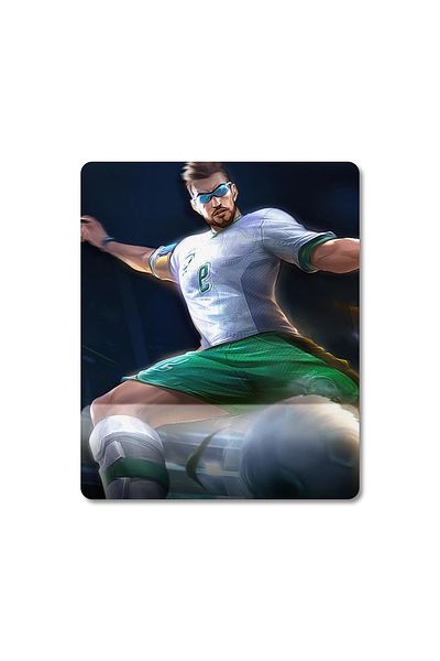 Pixxa Mobile Legends - موديل لوحة ماوس برونو مع مسند للمعصم - 3